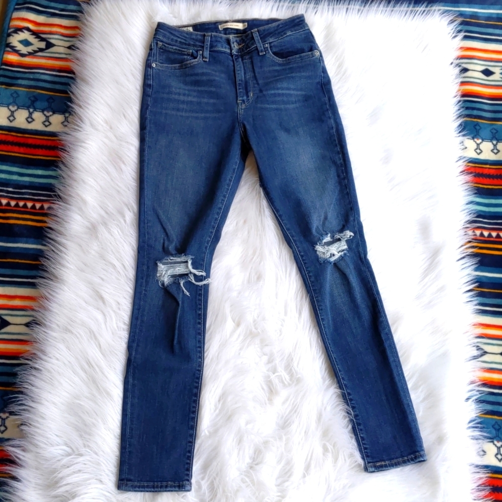 EUC! Levi's Premium 721 High Rise Skinny Jeans